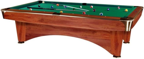 Стол / пул "Dynamic III" 7 ф (коричневый) с плитой